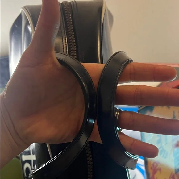 Vintage Von Dutch Navy Blue Bowling Bag with White Logo - Y2K - Picture 8 of 9